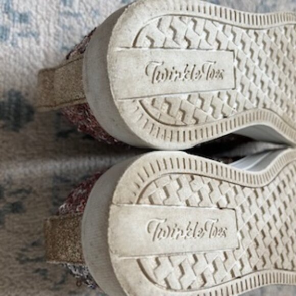 🧡3/15 Skechers Twinkle Toes Twinkle Sparks Sequin Flash Girls Unisex 13 - Picture 6 of 13